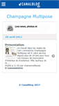 Mobile Screenshot of cmultipose.canalblog.com