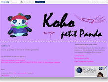 Tablet Screenshot of kohopanda.canalblog.com