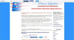 Desktop Screenshot of leslegislatives.canalblog.com