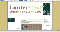 Desktop Screenshot of kinderscrap59.canalblog.com