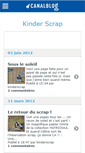 Mobile Screenshot of kinderscrap59.canalblog.com