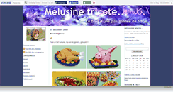 Desktop Screenshot of melusineknits.canalblog.com