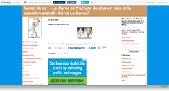 Desktop Screenshot of newsmaroc.canalblog.com
