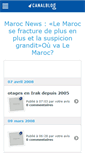 Mobile Screenshot of newsmaroc.canalblog.com