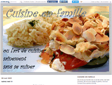 Tablet Screenshot of cuisineenfamille.canalblog.com