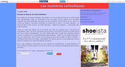 Desktop Screenshot of cultecathodique.canalblog.com