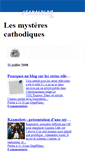 Mobile Screenshot of cultecathodique.canalblog.com