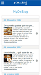 Mobile Screenshot of mydablog.canalblog.com