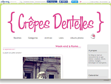 Tablet Screenshot of crepesdentelles.canalblog.com