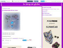 Tablet Screenshot of leshopdeglobe.canalblog.com