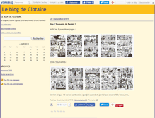 Tablet Screenshot of clotaire.canalblog.com