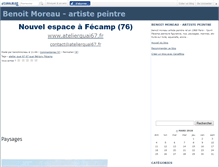 Tablet Screenshot of benoitmoreau.canalblog.com