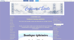 Desktop Screenshot of couleurdetoile.canalblog.com