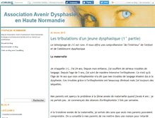 Tablet Screenshot of dysphasie.canalblog.com