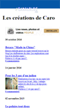 Mobile Screenshot of carocreative.canalblog.com