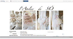 Desktop Screenshot of latelierdeso.canalblog.com