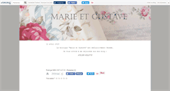 Desktop Screenshot of marieetgustave.canalblog.com