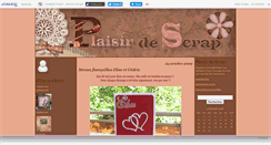 Desktop Screenshot of plaisirdescrap.canalblog.com