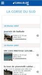 Mobile Screenshot of corsud.canalblog.com