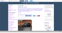 Desktop Screenshot of lavieaportgentil.canalblog.com