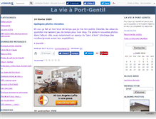 Tablet Screenshot of lavieaportgentil.canalblog.com