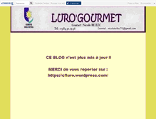 Tablet Screenshot of marchegourmet.canalblog.com