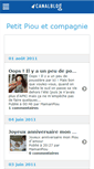 Mobile Screenshot of monpetitpiou.canalblog.com