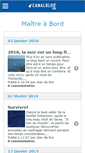 Mobile Screenshot of lemaitreabord.canalblog.com