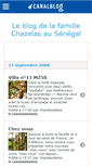Mobile Screenshot of chazelasdakar.canalblog.com