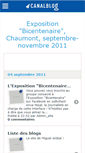 Mobile Screenshot of expobicentenaire.canalblog.com