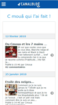 Mobile Screenshot of cmouaquilaifait.canalblog.com