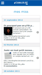 Mobile Screenshot of mesmiss.canalblog.com