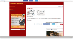 Desktop Screenshot of carnetdecoute.canalblog.com