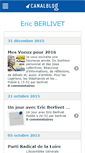 Mobile Screenshot of ericberlivet.canalblog.com