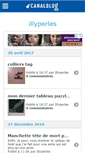 Mobile Screenshot of illyperles.canalblog.com