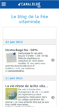 Mobile Screenshot of feevitaminee.canalblog.com