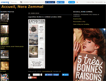 Tablet Screenshot of norazemmal.canalblog.com