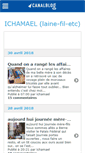 Mobile Screenshot of ichamaelcrea.canalblog.com