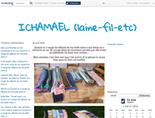 Tablet Screenshot of ichamaelcrea.canalblog.com