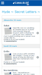 Mobile Screenshot of hyde68.canalblog.com