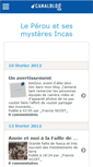 Mobile Screenshot of leperou2012.canalblog.com