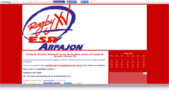 Desktop Screenshot of esrarugby.canalblog.com