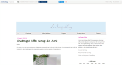 Desktop Screenshot of lescrapdevy.canalblog.com