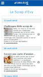 Mobile Screenshot of lescrapdevy.canalblog.com