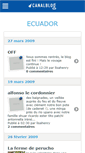 Mobile Screenshot of onvaenamazonie.canalblog.com