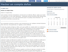 Tablet Screenshot of hackcomptedofus.canalblog.com