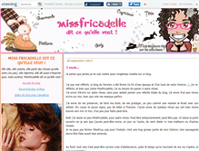 Tablet Screenshot of missfricadelle.canalblog.com