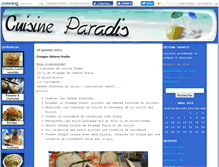 Tablet Screenshot of cuisineparadis.canalblog.com
