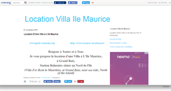 Desktop Screenshot of mauricelocation.canalblog.com