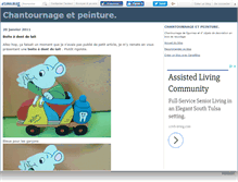 Tablet Screenshot of chantournagedeco.canalblog.com